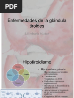 Enfermedades de La Glándula Tiroides