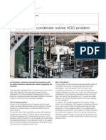 Compabloc Condenser Solves VOC Problem: Ciba Specialty Chemicals Company Saves Money and The Environment Case Story