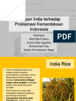 Respon India Terhadap Proklamasi Kemerdekaan Indonesia