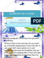 Elements of A Story: Grade IV Ermita Elementary School