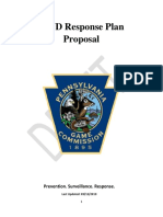 Pennsylvania Game Commission Draft CWD Response PlanSept122019