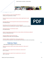 Dallah Driving School Saudi Arabia Computer Questions PDF