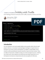 Test Driven Solidity With Truffle - OLI Systems - Medium