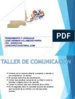 Taller de Pensamiento y Lenguaje