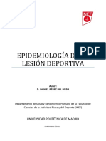 Epidemiologia Lesiones Deportivas PDF