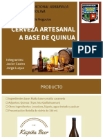 Cerveza Artesanal A Base de Quinua 2