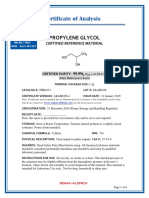 Coa Propylene Glycol