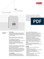 ABB String Inverters: UNO-DM-1.2/2.0/3.0-TL-PLUS 1.2 To 3.0 KW