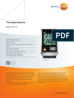 Data Logger Temperature: Testo 175 T3