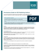 Permissions Guide For ICE Publishing Authors