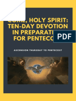 Come, Holy Spirit Ten Day Devotion in Preparation For Pentecost-1