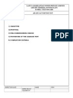 Air and Flue Gas Tightness Test