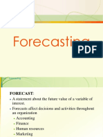 Chapter 3 Forecasting