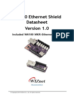 w6100 Ethernet Shield Ds V100e