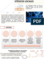 Anestésicos Locales Inicio