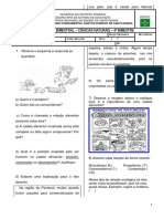 Avaliação - 4º Bimestre - 6º ANO - Ciencias