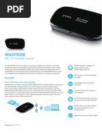 4G LTE Portable Router: Benefits