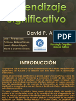 Aprendizaje Significativo Diapositivas