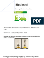 Biodiesel: Whatisit? It Is A Liquid Biofuel Produced From Vegetable Oils and Animal Fats