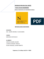 Informe de Metodologia de Mathews