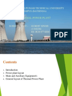 Thermal Power Plant: Gaini Zail Singh Punjab Technical University Campus (Bathinda)