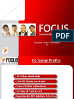 Focus ERP & Implementation Methodology Docuement