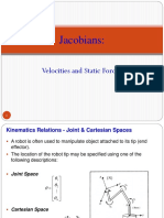 Jacobians:: Velocities and Static Force