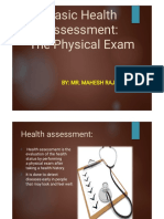 Basic Health Assessment - Physical Exam