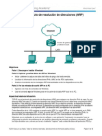 3.4.3.5 Lab - Address Resolution Protocol (ARP)