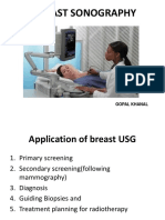 Breast Sonography: Gopal Khanal