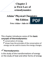 The First Law - CH 2 Atkins - 9th - Ed