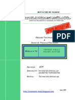 M16-Travaux Publics Projet Routier