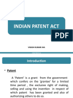 Indian Patent Law 1