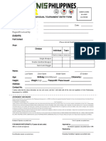 ARPI Tournamnet Form-Individual