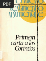 Walter, Eugen - Primera Carta A Los Corintios PDF