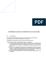 Instrumentos Usados en La Medición de Los Flujos de Aire