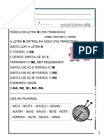 Caderno Da Letra N Materiais PDG