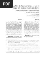 Consultório de Rua - Atuacao Do Psi em Sistemas de Protecao Social Com Pessoas em Situação de Rua 2013