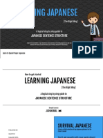 How To Get Started Learning Japanese PDF