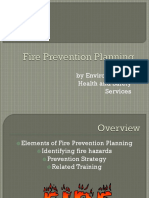 Fire Prevention Planning