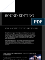 Sound Editing Laa