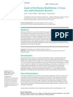 Variants of Erythema Multiforme: A Case Report and Literature Review