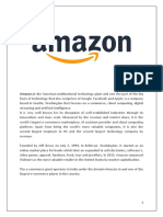 Amazon - in The American Multinational Technology Giant and One The Part of The Big