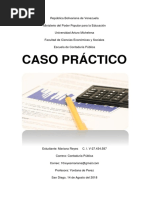 Caso Practico de Presupuesto de Empresas