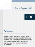 Brand Equity MMM