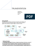 Instrumentation: Submitted By-Debaraj Kakati ECE-12/16 Duiet