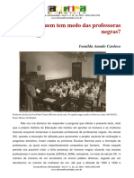 Quem Tem Medo Das Professoras Negras PDF