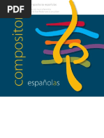 Catalogo de Compositoras Espanolas - 2008