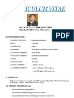 Curriculum Vitae HBP Mina 2018