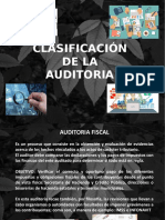 Clasificacion de Auditoria